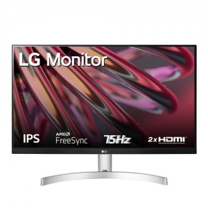 Monitor LG 24"  24MK600M-W Full HD 24" IPS 75Hz Silver