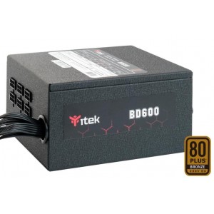 ALIM. ITEK BD600 600 WATT (ITPSEBD600) 80 PLUS EU BRONZE