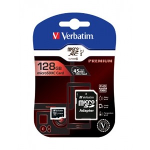 MICRO SD VERBATIM 128 GB (44085) UHS-I CLASS 10