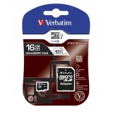 MICRO SD VERBATIM 16 GB (44082) CLASS 10