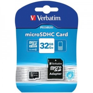MICRO SD VERBATIM 32 GB (44083) CLASS 10