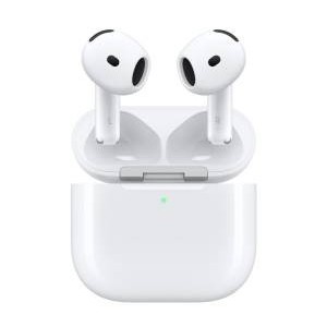 Apple Auricolari AirPods 4 2024 + Cust.Ric. USB-C (ANC) MXP93ZM/A