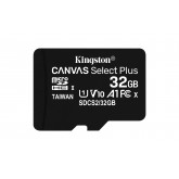 KINGSTON MICRO SD 32GB CON ADATT. CANVAS PLUS SDCS2/32GB CL10