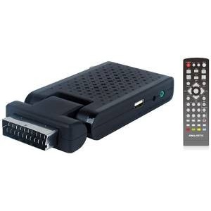 Majestic Mini Decoder DEC-663 Scart/HDMI DVB-T/T2 HD/USB/REC Black