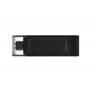 KINGSTON PENDRIVE 128GB DT70/128GB USB TYPE C 3.2 NERO