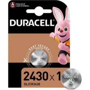 (1 Confezione) Duracell Lithium Batterie 1pz Bottone DL/CR2430 - min. ordine 4pz