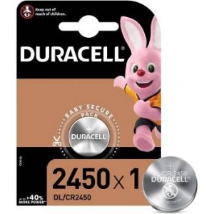 (1 Confezione) Duracell Lithium Batterie 1pz Bottone DL/CR2450 - min. ordine 4pz