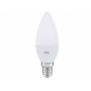 LAMPADA LED OLIVA C37 E14 5.5W LUCE NATURALE (FLC37B6W40K14)