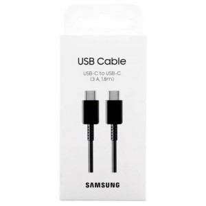 Samsung Cavo USB-C to USB-C DX310JBE 1,8m 3A Black