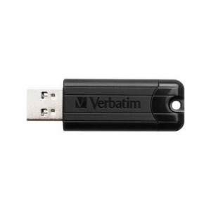 PEN DRIVE VERBATIM PINSTRIPE STORE'N'GO 64GB USB3.0 (49318) NERA