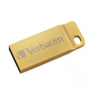 PEN DRIVE VERBATIM METAL EXECUTIVE 16 GB USB3.0 (99104) ORO