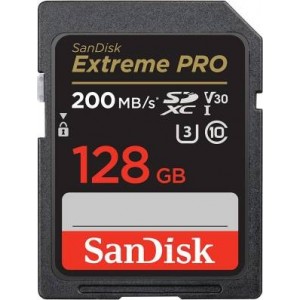 SanDisk Extreme PRO SD 128GB C10 UHS-I SDXC 200MB/s