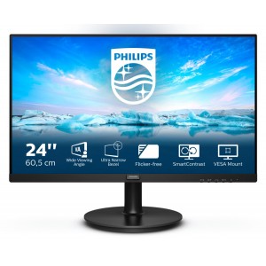 MON. PHILIPS 24" 241V8LA - LED FULL HDMULTIMEDIALE VGA/HDMI