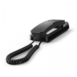 GIGASET DESK 200 (NERO) - TELEFONO CORDED - COMPATIBILE CENTRALINI TELEFONICI E APPARECCHI ACUSTICI