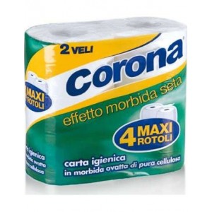 CORONA CARTA IGIENICA 4 ROTOLI