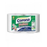 CORONA ROTOLONI CARTA IL PULITONE SUPER 383 STRAPPI COPPIA 2 BOBINE