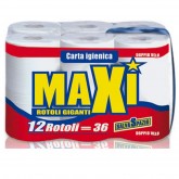 MAXI CARTA IGIENICA CONFEZIONE DA 12PZ